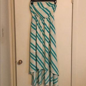 tube maxi dress Hi-Lo